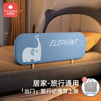 Синяя переносная льняная сумка, 120см