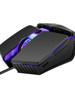 Professional E-Sports Gaming Business Office Mouse Wired Cool Light with Seven Colors, Precise Positioning, USB Interface, Universal