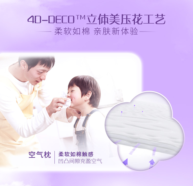 维达  印花抽纸 90抽*24包 图5