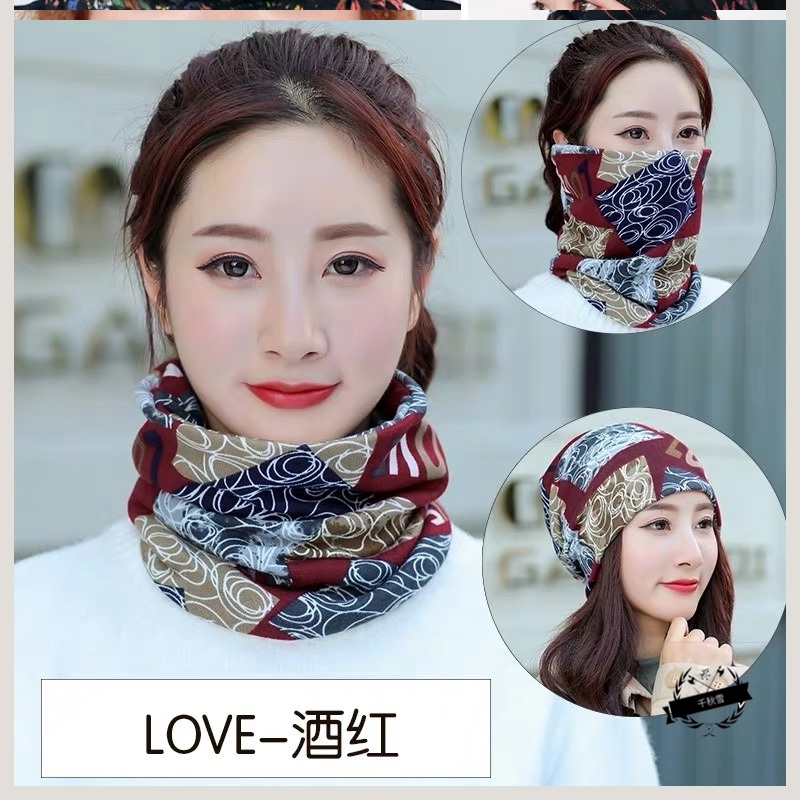 Neck cover Winter warm collar Men's neck pullover head guard neck cover windproof riding Korean version of the small scarf Women's cold
