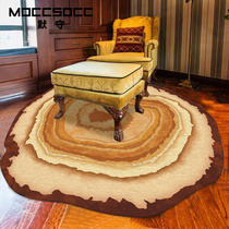 Nordic new modern simple living room high-grade gray coffee table blanket Household cloakroom bedroom bedside blanket can be customized