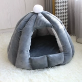 Монгольское гнездо бао -кошки зимой теплое и закрытый глубокий сон, большой размер, чем медведя плюшевая собака гнездо зимнее и ветрозащитные