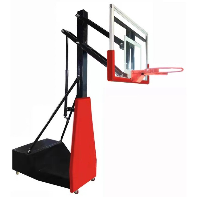 Lift Mobile Basketball Kindergarten Basketball Box Teen Adults Hand Lift Basketball Stage