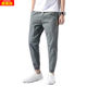 ກາງເກງຜູ້ຊາຍ summer ice silk pants men's ankle loose thin quick-drying pants pants trendy and versatile