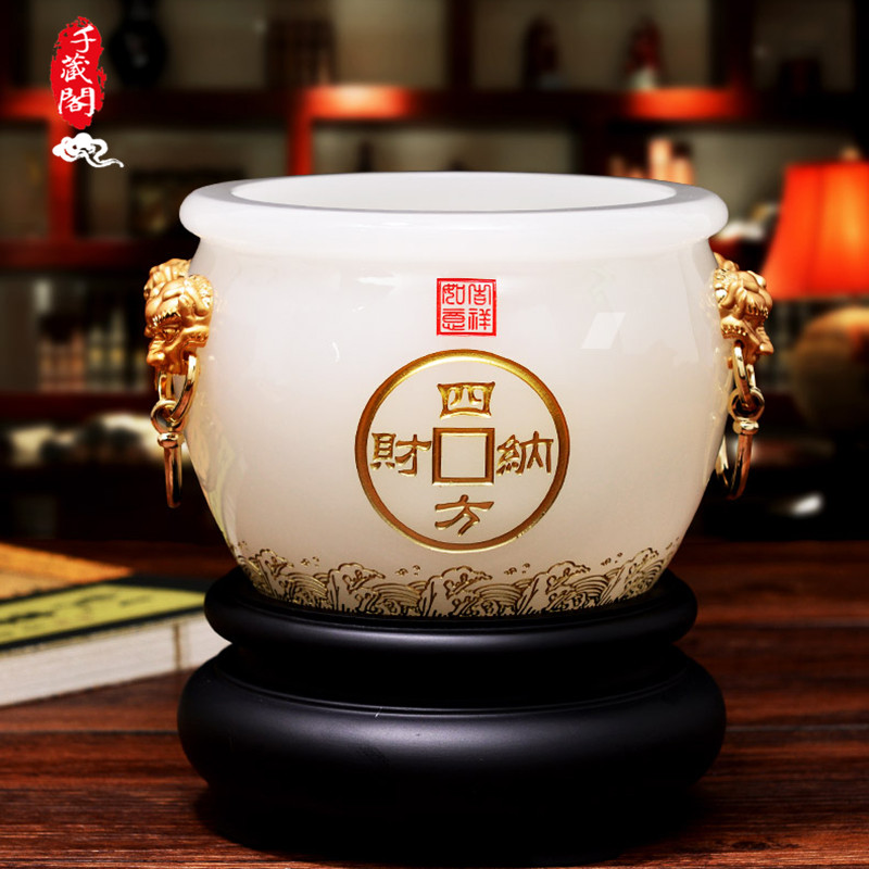 Rsemnia PowerPot Occupy Home Moving New Year Blessing Gift Topa Crystal