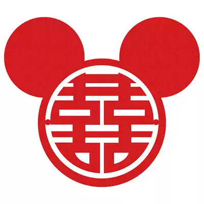 Personality red copybook arrangement wedding wedding creative door wedding decoration non-woven