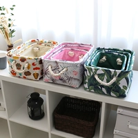 Ткань, ящик для хранения, коробочка для хранения, коробка для хранения, хлопковая система хранения, игрушка, корзина для хранения