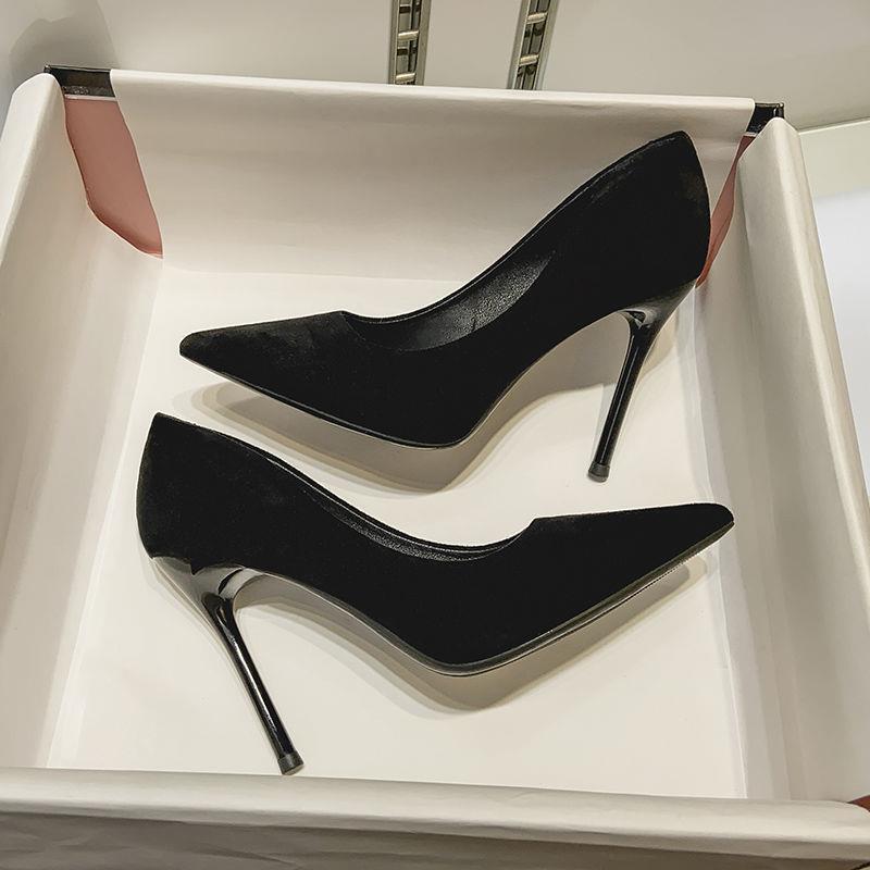 High Heels for Bed, Sexy High Heels, Large Size Women's Stiletto Sandals, Pointed Toe Strappy Nightclub Shoes That Don'T Tire Your Feet