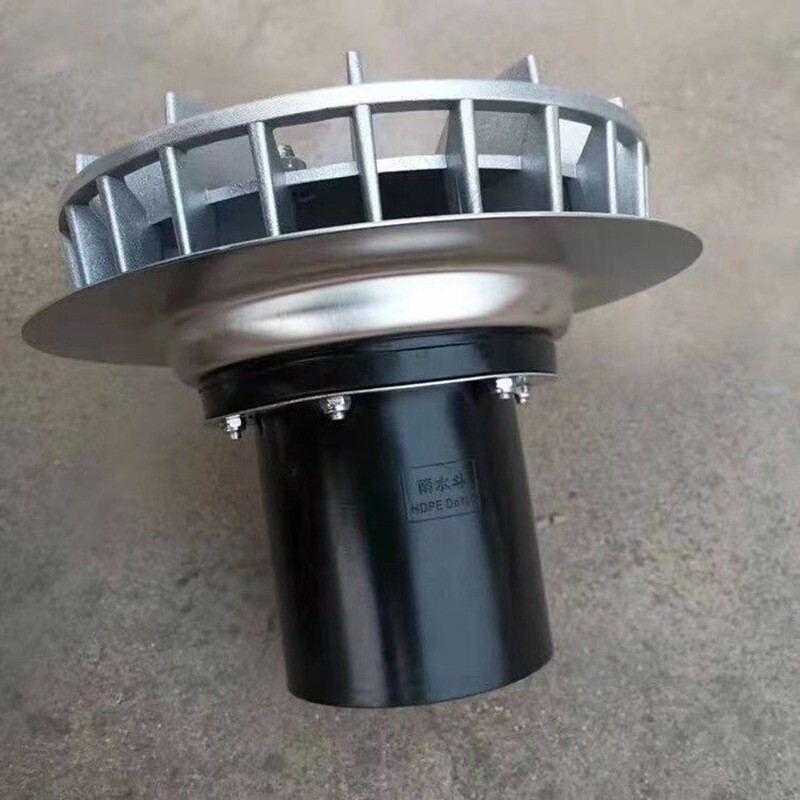 304 Stainless Steel Siphon Rainwater Gutter 110 Concrete Steel Structure Gutter Downspout Roof Hdpe Drainage Pipe Fittings