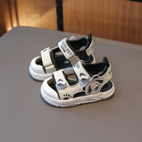 Baby Boy Sandals Summer New Style 0-1-2 Years Old 3-Year-Old Infant Soft-Soled Walking Shoes Children's Closed-Toe Non-Slip Beach Shoes Trendy — 2