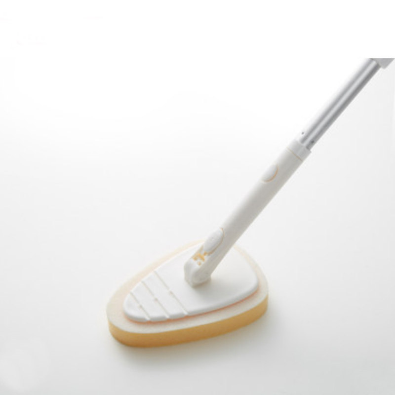 Fish tank extended elongated Sponge Brush cleaning tool pressing crystal large aquarium long handle brush