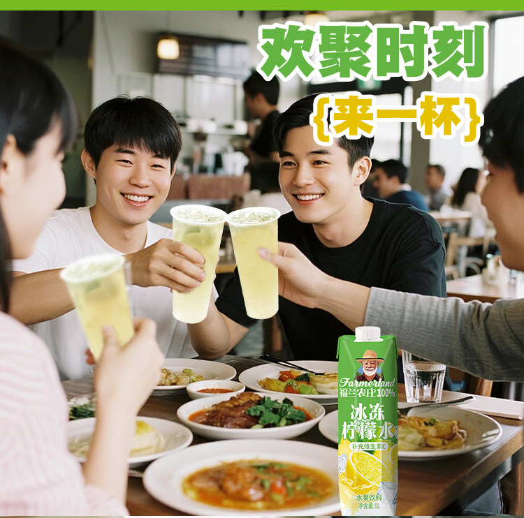 安享好物 安享E级果汁-福兰农庄冰冻柠檬水  