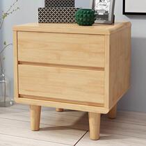 Pure wood bedside cabinet oak mini-bedroom bed cabinet for mini-mini bedroom bedside cabinet