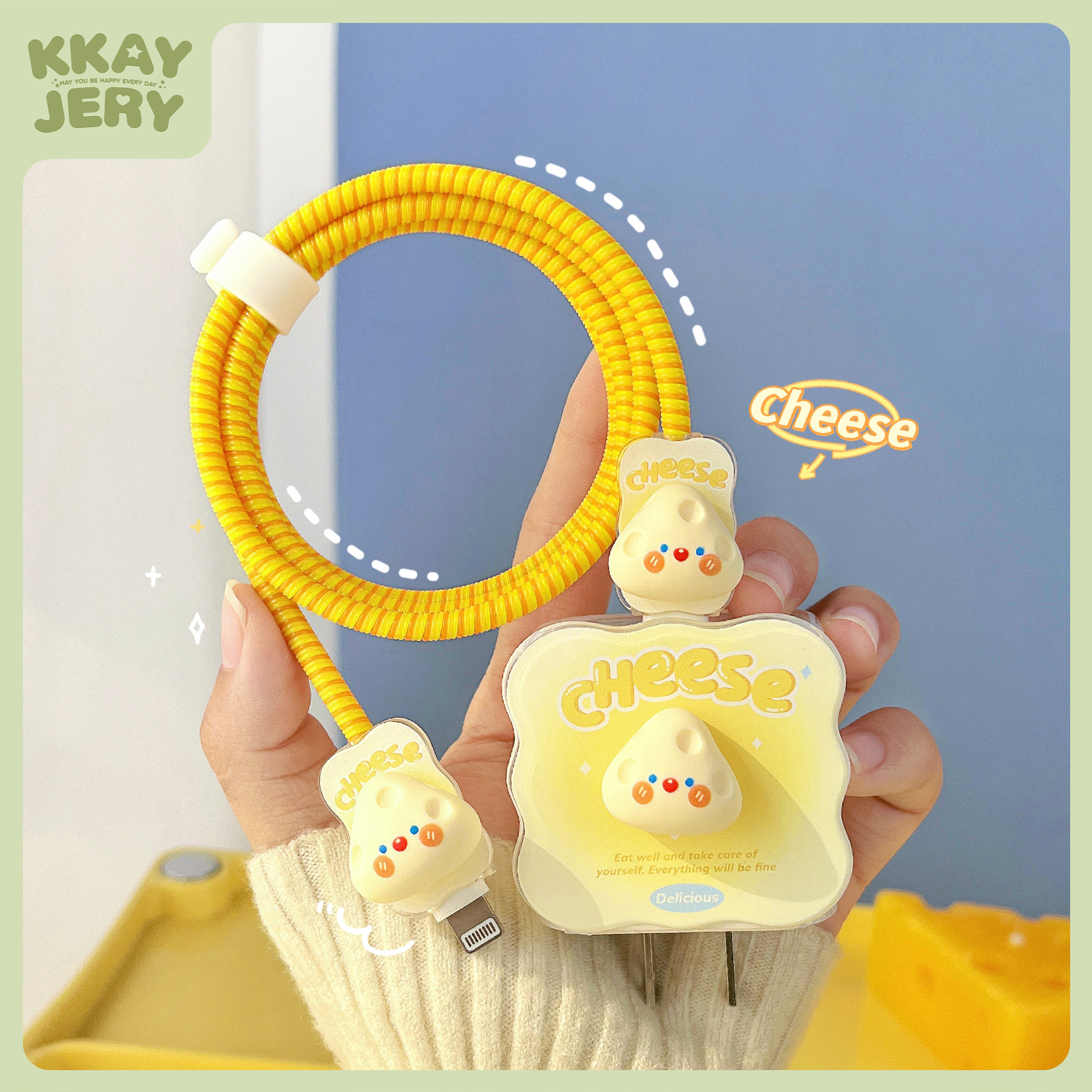 Cute to apply Apple iphone14 data line protective sleeve 15 charger 20W anti-break 13promax shell-Taobao