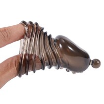 Lengthen Reusable Enlargement Condoms Extend G point Ring Ma