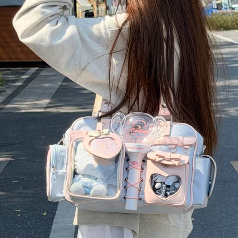 Wwawa Pain Bag Small Backpack with Hidden Compartments for Concert Lightstick Holder, Tf Boy Group Fan Bag Wwawa Pain Bag Small Backpack with Hidden Compartments for Concert Lightstick Holder, Tf Boy Group Fan Bag