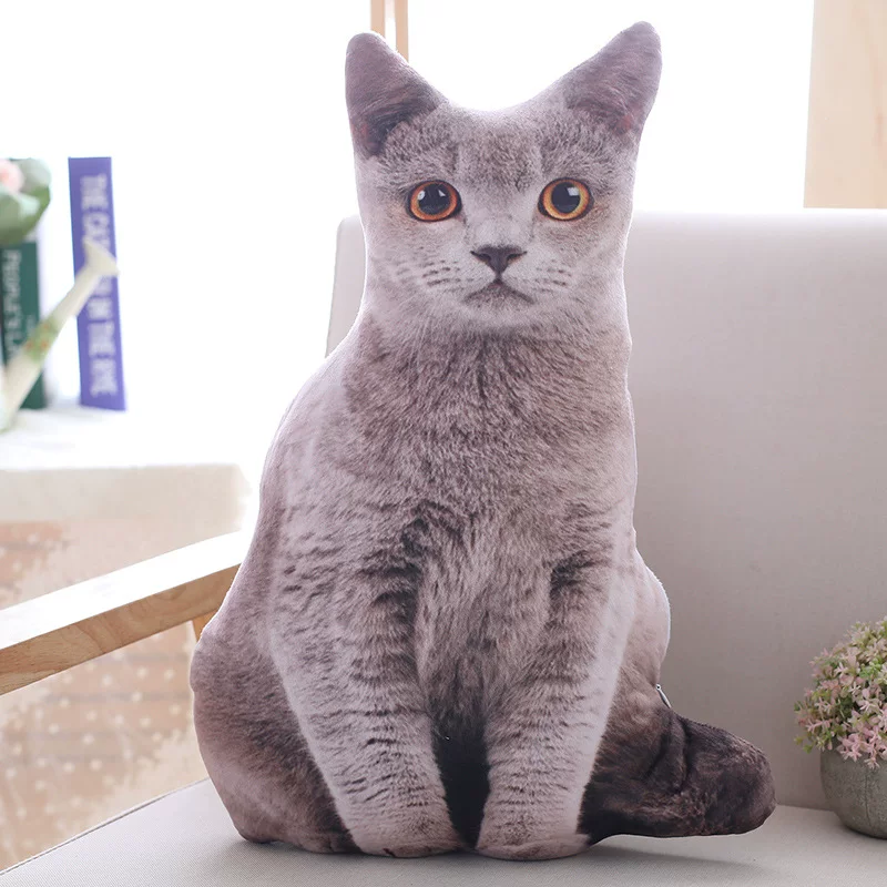 [Tmall] Новый 50 см плюшевые игрушка милое выражение моделирование кошка P