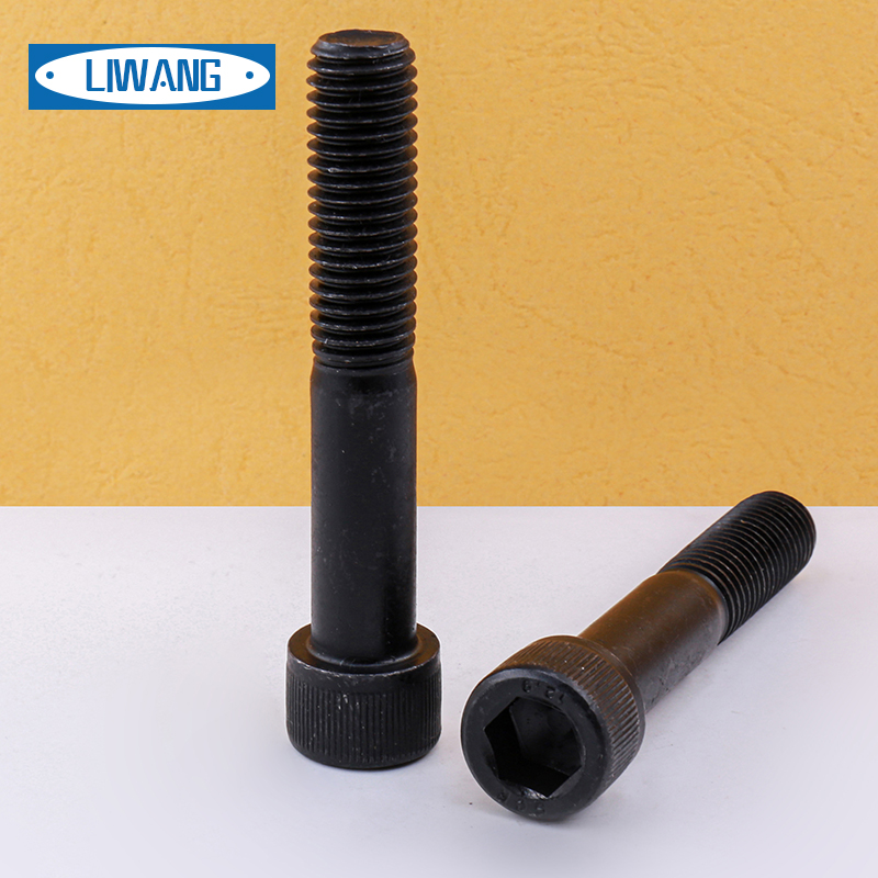 Hair Black 12 9 Grade DIN912 Inner Hexagon Screw High Strength Inner Hexagon Screw M16-M18