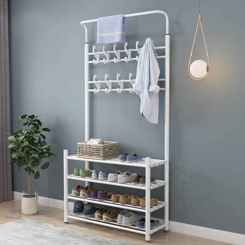 Bedroom p Multi-function clothes rack integrated combination clothes hat rack Haoyu hung clothes hanger floor hanger shelve