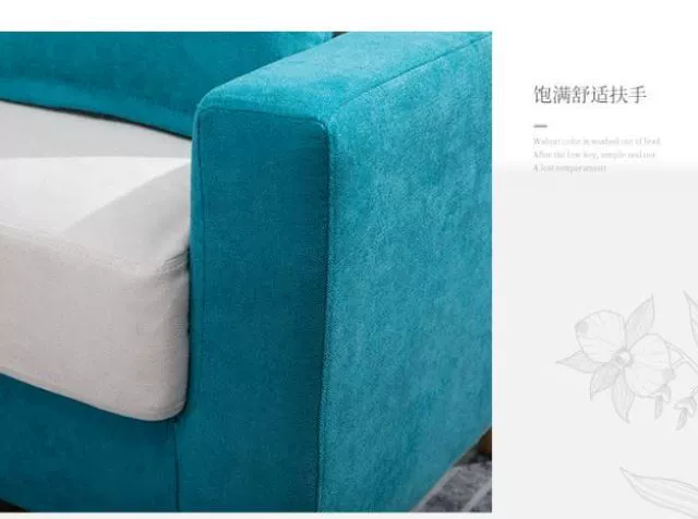 .Kiểu đôi sofa căn hộ nhỏ sofa net người nổi tiếng cửa hàng đồ uống lạnh ở nhà dân bản xứ quầy lễ tân tiếp tân sofa vải - Ghế sô pha