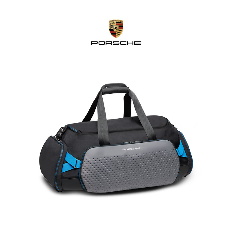 (New Year's Gift) Porsche Porsche Taycan Series Sports Bag Fitness Large Capacity Storage Bag