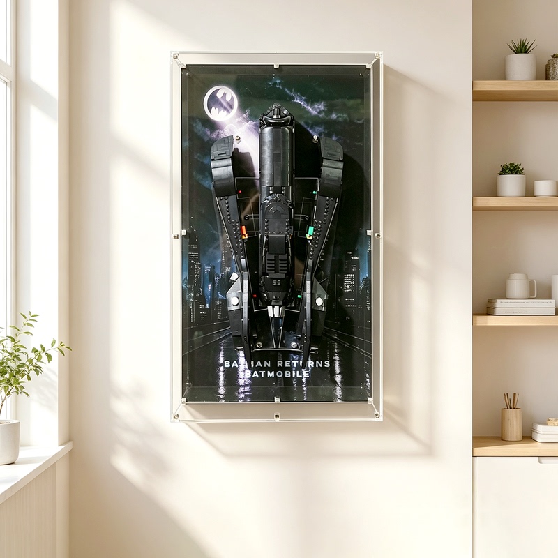Suitable for Lego 76355 the Dark Knight Returns Batmobile Display Box/Display Frame Suitable for Lego 76355 the Dark Knight Returns Batmobile Display Box/Display Frame