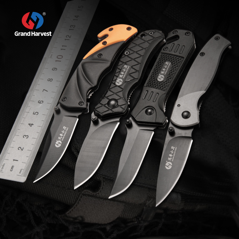 Hongfeng Multifunction Folding Knife Mini Small Knife Outdoor Carry Express Knife Emergency-proof portable water fruit knife