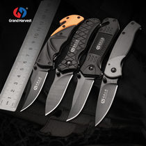Hongfeng folding knife Camping saber Mini knife Outdoor portable express knife Legal self-defense portable fruit knife