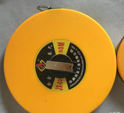 Tough site measurement of land bridge garden lqzy box ruler Songya leather gauge tape measure fiber gauge steel tape measure large set of rulers