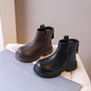 Mesh Martin boots for girls, autumn and winter British style girls' boots