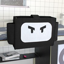 Dormitory bedside small basket spread multi-purpose hanging bag bedside storage bag dormitory bed storage rack