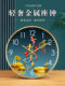 Table clock, home desktop desktop clock, living room TV cabinet, light luxury display, atmospheric desk clock, simple pendulum clock ornaments