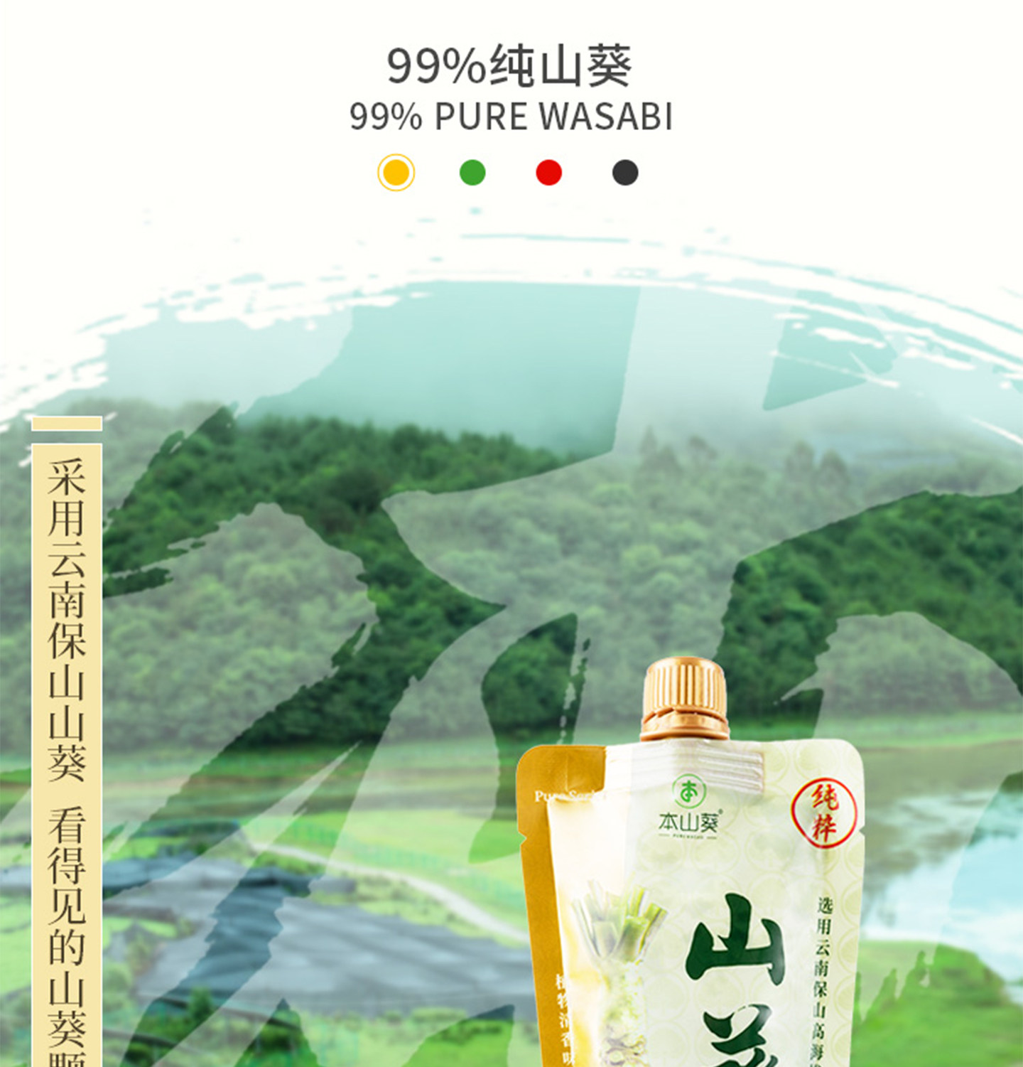 安享好物 安享S级芥末-本山葵山葵酱 企标