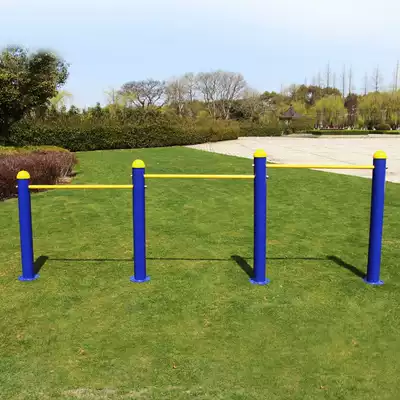 Outdoor fitness equipment Outdoor community square Elderly community sports equipment Fitness path triple leg press