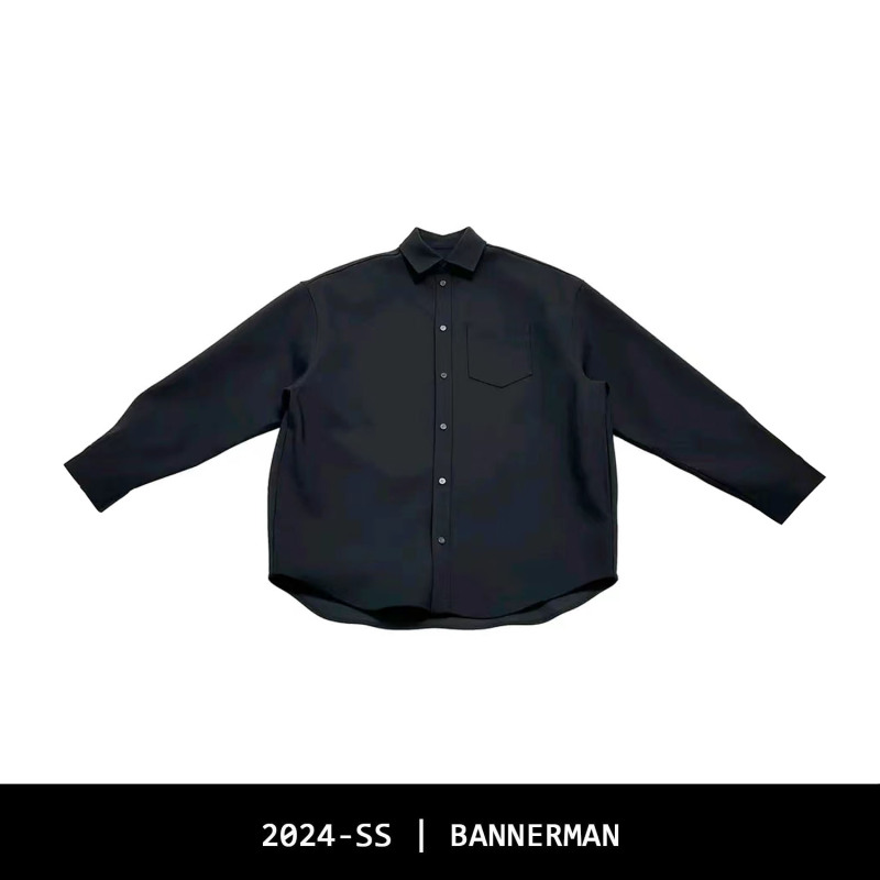 Detachable Design! T0 Quality 24 Fall/Winter Paris Style Runway Series Heavy Silhouette Shirt-Style Jacket Detachable Design! T0 Quality 24 Fall/Winter Paris Style Runway Series Heavy Silhouette Shirt-Style Jacket