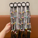 Детский парик, плетеная повязка для волос для девочек, высокий хвост, плетеная повязка для волос со звездой, повязка для волос для маленькой девочки, бесплатная боксерская коса