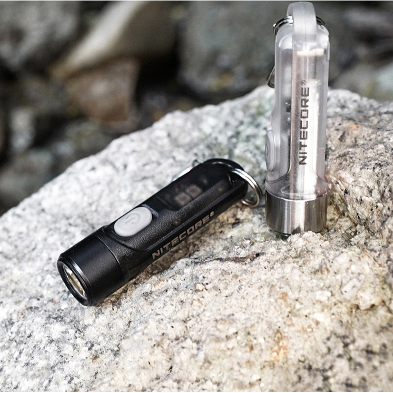 NITECORE TIKI LE KEY BUTTON FLASHLIGHT CHARGE RED BLUE WHITE LIGHT MINI MICRO SIGNAL LAMP UV ULTRAVIOLET