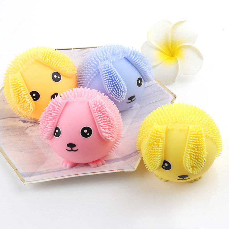 Creative Adult Pressure Reduction New Cute Rabbit Flash Fur Ball Soft Play Children's Toy Sale