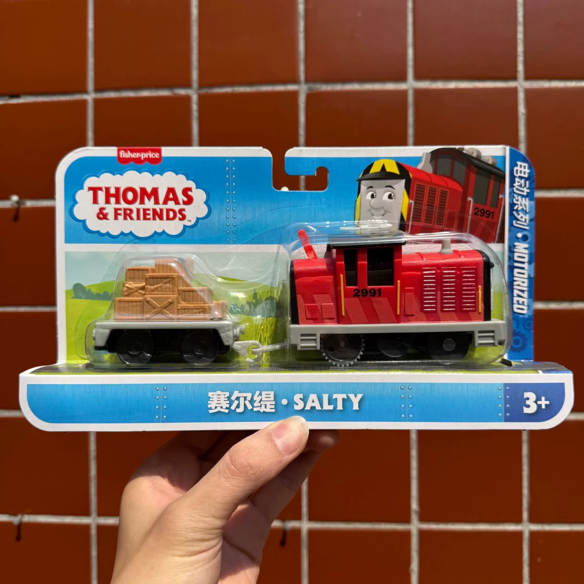 Thomas＆friends, электрическая поезда на рельсах, игрушка для мальчиков, 4 года