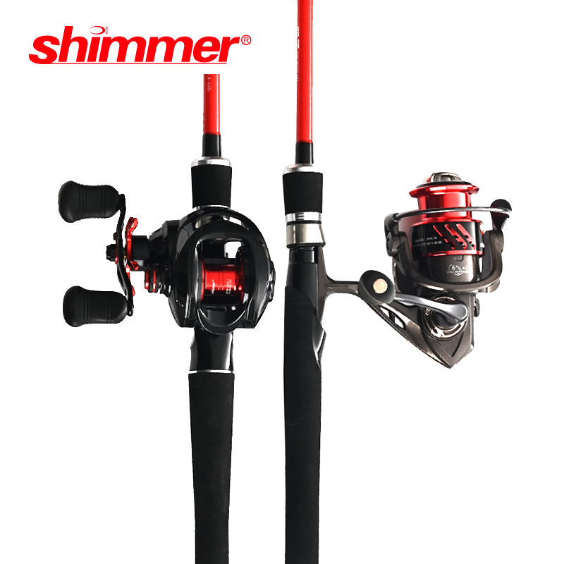 shimmer new road sub-pole suit new starters starter gun handle straight shank drop wheel far throw fishing rod sea fishing rod
