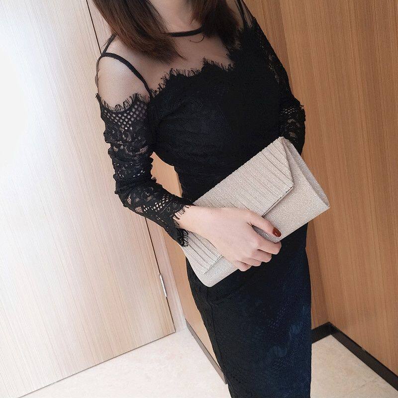 Клатч 小手包名媛ktv手拿包女晚宴包2022新款大容量公主包礼服包手抓包 OTHER