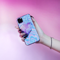 ICEONME 21SS Candy Crashes with Loving Logo Mobile Phone Shell