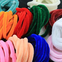 Children handmade color lengthened plus coarse hairy root wool twisted and twisted stick 200 Kindergarten DIY handmade material