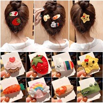 Unwoven Hair Clip Spacer Hand UNIDO Ornament Card Hairpin Accessories Drop Square Oval BB Clip Diy Hairpin Clip