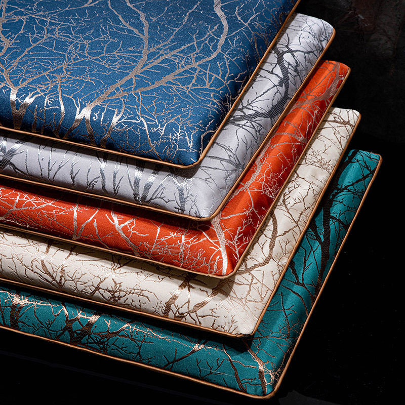 Cushions, seat cushions, light luxury and high-end tea chairs, tea tables, dining chairs, futons, memory foam butt cushions, non-slip bay window square cushions