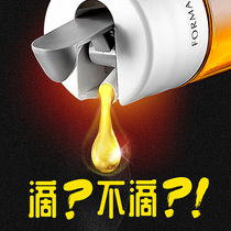 Japan Import Automatic opening and closing glass oil jug Home used oil bottle anti-leaking oil tank Kitchen European Style Soy Sauce Vinegar Jug Bottle