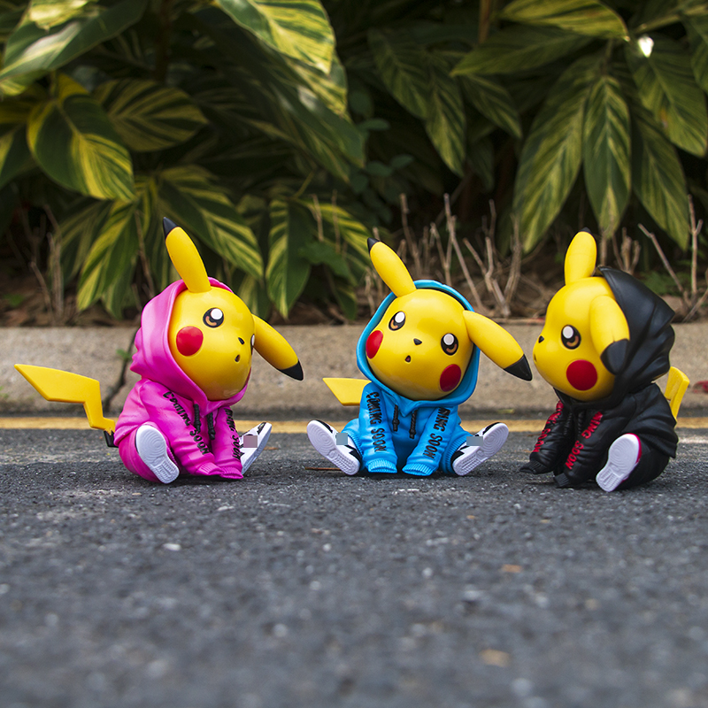 Pikachu car ornaments inside the car cute high-grade creative modern shaking head Pokémon personality interior female