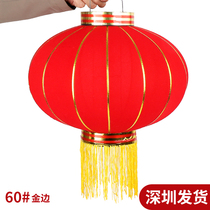New Years velvet big red lanterns Chinese New Year gate lantern balcony a couple of home Lantern Festival outdoor outdoor decorations