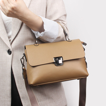 Head Layer Bull Leather Bag Pack Woman 2022 New Tide Genuine Leather Single Shoulder Inclined Satchel Bag FASHION HANDBAG SUMMER