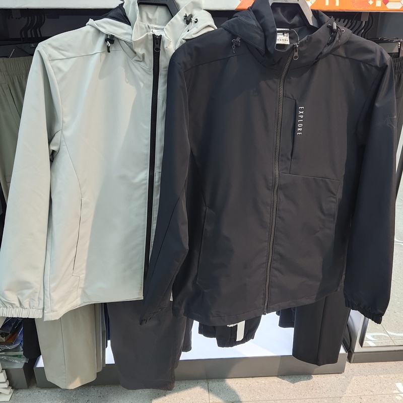 Qd Sports Windbreaker Qdffd3264421 Men's 2026 New Model with Detachable Hood Woven Thin Jacket Qd Sports Windbreaker Qdffd3264421 Men's 2026 New Model with Detachable Hood Woven Thin Jacket
